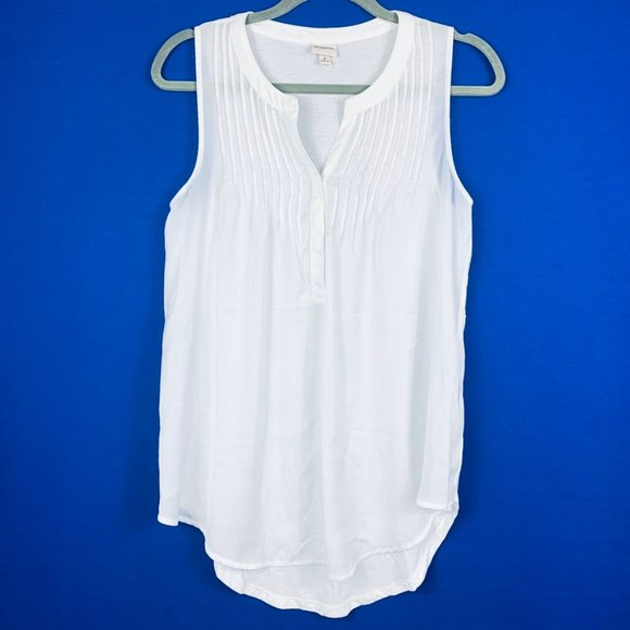 Merona Tops - |•MERONA•| White Sleeveless Top